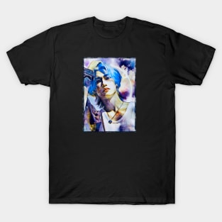 K-pop Stray Kids Felix Fan Art - Blue Angel T-Shirt